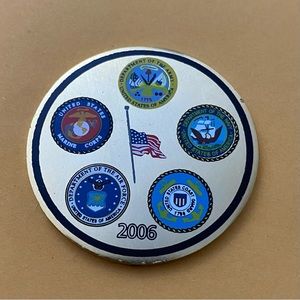New Great Lakes National Military Cemetery Challenge Coin 2006 Michigan M10